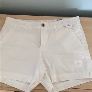 White Dress Shorts